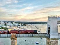 Crossing Tamar on Saturday Crossing Tamar on Saturday | Steam Train Princess Elziabeth